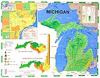 Map Lessons for Michigan Desk Top Map